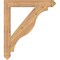Ekena Millwork Funston Arts & Crafts Smooth Bracket, Western Red Cedar, 3 1/2"W x 28"D x 32"H BKT04X28X32FST03SWR - alternate 3